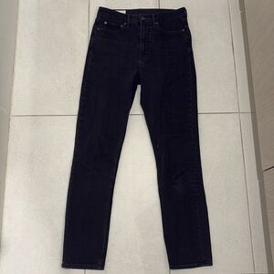 GAP Size 28 Tall Black Cigarette High Rise Jeans